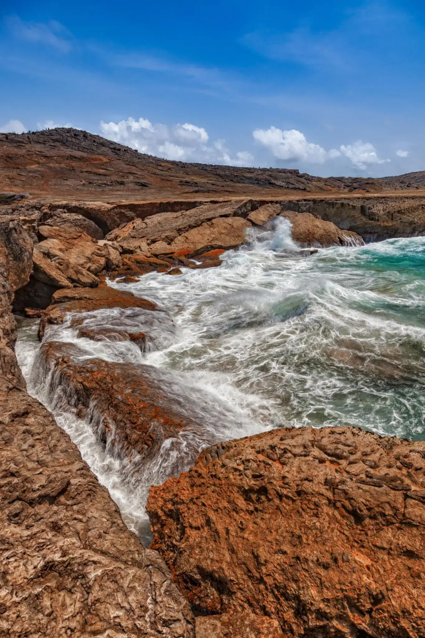 Arikok National Park's wild coastline showcases Aruba's raw, untamed side.