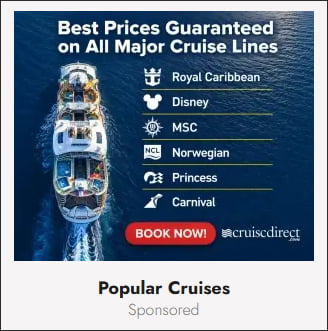 Ad: Best Prices Guaranteed on All Major Cruise Lines.