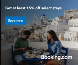 Digital ad for Booking.com