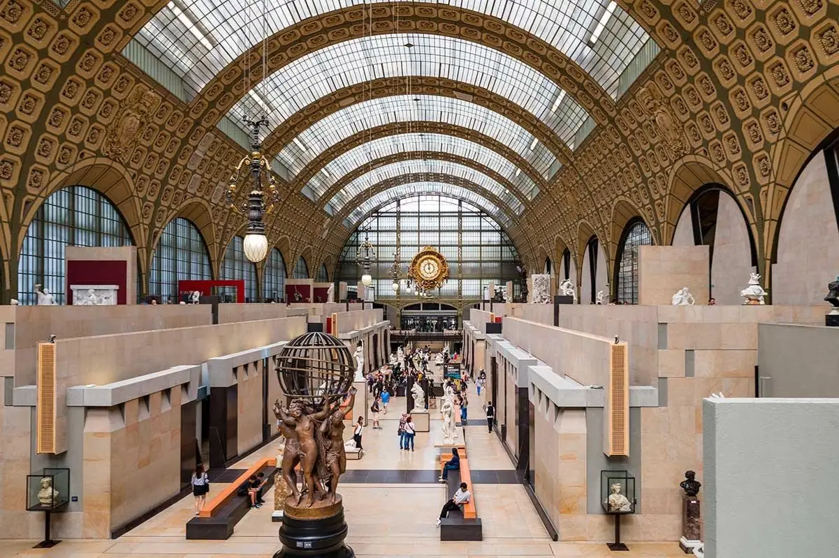The Musee d'Orsay is located in Paris, France and houses a massive collection of Impressionist and Post-Impressionist masterpieces.
