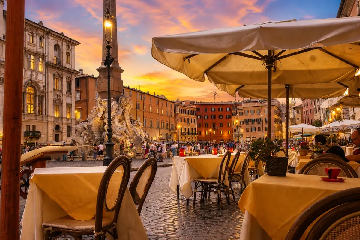 With its grand fountains, Baroque architecture, outdoor cafés and constant energy, Piazza Navona is a place where travelers can experience the charm of Rome at a relaxed pace.