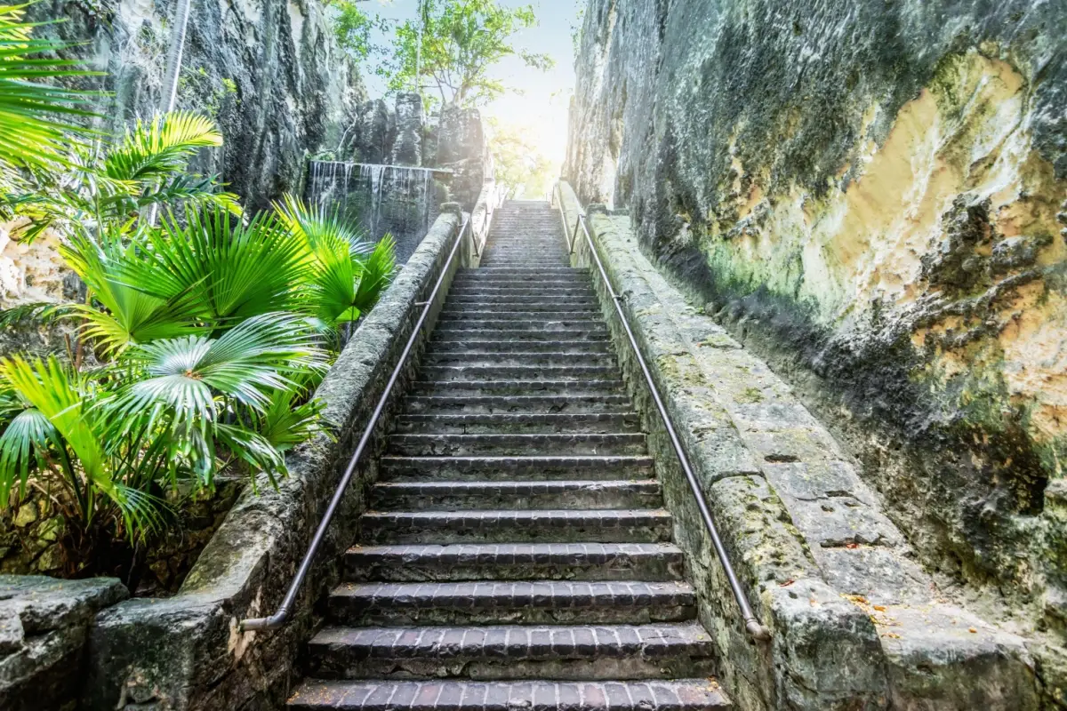 Queen’s Staircase is one of Nassau’s most meaningful and recognizable landmarks and is a reminder of the people, labor, and history that helped shape the Bahamas.